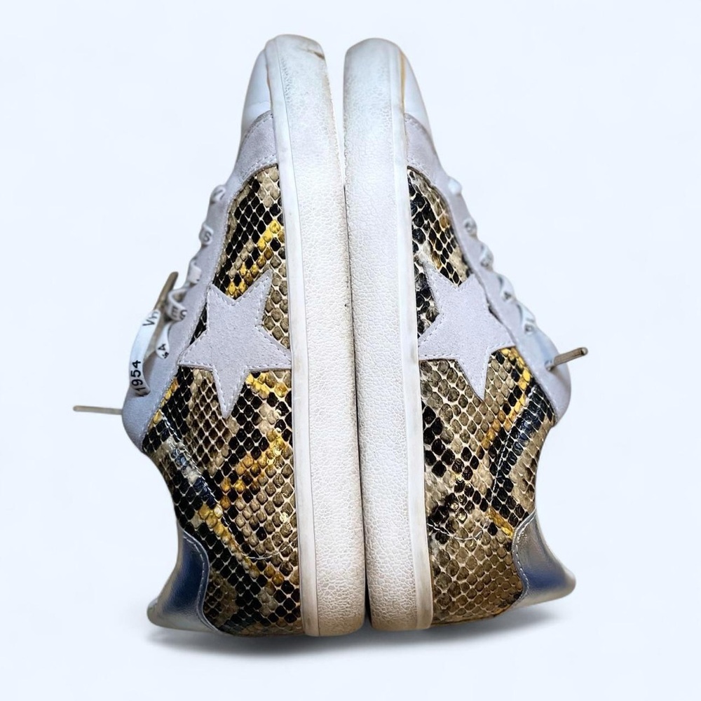Vintage Havana Kate Sneakers Women Size
8.5 Snake Skin Star Silver‎ Trainers - Picture 2 of 8